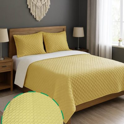 روتختی گلدوزی بهاره دونفره کاهویی